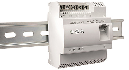 devolo Magic 2 LAN DINrail: Internet de alta velocidad directamente desde la fuente eléctrica devolo Magic 2 LAN DINrail: Internet de alta velocidad directamente desde la fuente eléctrica